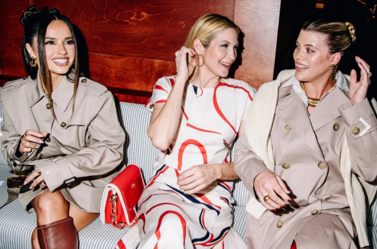 becky g kelly rutherford sofia richie hilfiger new york fashion week 2024